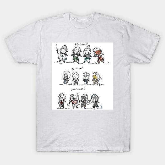 foh honor! T-Shirt by sketchydrawer